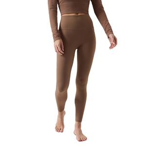 Women Summer Gym <b>Legging</b> Seamless Cotton Breathable Stylish Elastic Knitted Fabric XL Plus Size OEM Service Wholesale Rate 2026 - Product Image 1