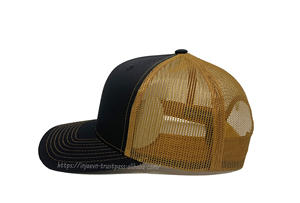 Casquette de camionneur souple en maille structurée et respirante avec logo personnalisable, mode jeune et énergique pour adulte, fournisseur fabriqué au Vietnam - Product Image 2