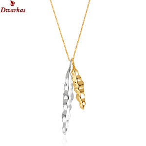 Collar con colgante de forma de motivo pequeño liso de Plata de Ley 925 del fabricante para accesorios de joyería - Product Image 1