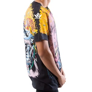 เสื้อยืดผู้ชายลายกราฟิก City Bridge แขนสั้น คอกลม โพลีเอสเตอร์ 100% ทรงปกติ ระบายอากาศได้ดี พิมพ์ลายภาพ  เสื้อยืดลำลอง - Product Image 4
