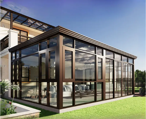 Les ventes directes d'usine Nuoxin peuvent être personnalisées Salle de soleil préfabriquée <span class=keywords><strong>en</strong></span> alliage d'aluminium de haute qualité adaptée à toutes les saisons - Product Image 5