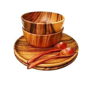 Bol en bois de mangue le plus vendu plateau de saladier taille personnalisée fabriqué en inde - Product Image 5