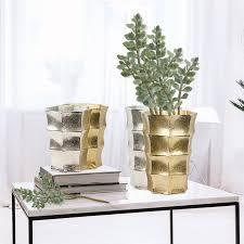 Florero de Metal moderno único Vintage 2022, cantidad a granel de alta calidad, fabricante de compradores comerciales personalizados, jarrón de suelo - Product Image 2