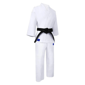 2025 Unisex personalizado Karate ropa deportiva Venta caliente estiramiento artes marciales uniformes mejor tela con embalaje personalizado OEM - Product Image 1