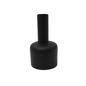 Vajilla de último diseño, florero de hierro decorativo, acabado negro para el hogar y la decoración de hoteles, jarrón de Metal hecho a mano - Product Image 3