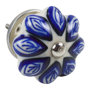 Ngôi sao thiết kế gốm knobs bán buôn Nguồn cung cấp đồ nội thất Knob Antique phong cách kéo cửa kẽm Tủ cửa xử lý Bộ sưu tập mới - Product Image 2