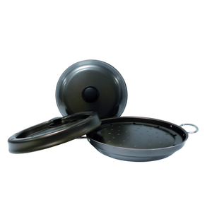 Fornetto (32cm) Barbecue Pop en aluminium antiadhésif Gris foncé 750326 - Product Image 3