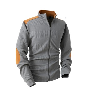 เสื้อแจ็คเก็ตคาร์ดิแกนแขนยาวมีซิปสำหรับผู้ชายเสื้อเย็บปักผ้าแจ็คการ์ดสำหรับฤดูหนาวและฤดูใบไม้ร่วงยอดนิยม2024 - Product Image 6