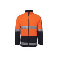 Veste de sécurité imperméable en polyester de style nouveau, vêtements de travail chauds d'hiver, réfléchissants, unisexe pour adultes à prix raisonnable