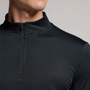 Jersey de golf con cremallera Performance 1/4 para hombre, ligero y absorbente de humedad, perfecto para juegos cómodos y ropa informal - Product Image 4