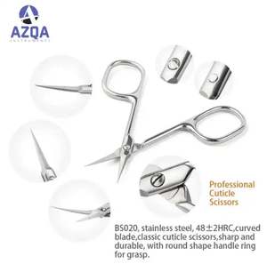 กรรไกรตัดหนังมืออาชีพสำหรับทำเล็บ ปลายโค้งคมพิเศษ ขนาดเล็ก 3.5 นิ้ว สำหรับการดูแลหนังกำพร้าอย่างแม่นยำ - Product Image 2