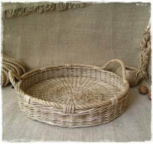 ตะกร้าเก็บของหวายธรรมชาติทอมือสำหรับการจัดระเบียบบ้าน - Product Image 5