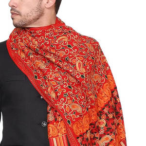 High Quality 100% <b>Wool</b> Shawl for <b>Men</b> Traditional <b>Scarves</b> & Shawls for Party Wear Autumn Winter Hot Selling Item - Product Image 6