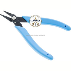 LUMINEX IMPEX LUG=488 Nose Plastic Jewelry Pliers <b>Soft</b> Grip High Quality <b>Wire</b> Loop Forming Measuring Tool DIY Customizable Logo - Product Image 2