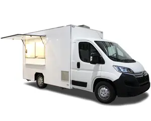 Pasokan terbaik untuk terjangkau 4m truk makanan berukuran penuh Trailer makanan khusus