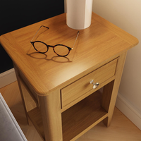 Table console extensible en chêne rustique moderne avec tiroirs et rangement Sukavina Ho Chi Minh City pour salle à manger, couloir, chambre