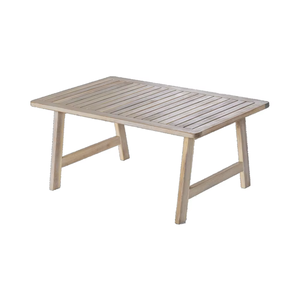 Table basse en bois d'acacia naturel au design rectangulaire élégant de qualité supérieure, style moderne pour hôtels, villas, usage extérieur, exportateur du Vietnam - Product Image 1