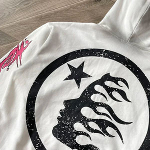 Glory Custom, fabricante y proveedor mayorista de sudaderas con capucha de alta calidad, estilo vintage, lavadas con ácido, 100% algodón. - Product Image 6