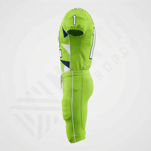 ชุดฟุตบอลอเมริกันแบบใหม่ ขายดี สั่งทำได้ ชุดทีมฟุตบอลอเมริกันแบบเปล่า จำนวนมาก ชุดทีมสำหรับการแข่งขัน - Product Image 3