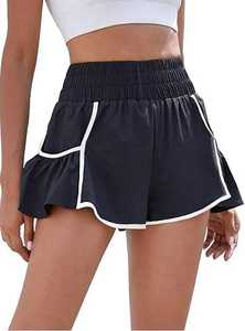 Short de tennis athlétique pour homme, léger, à séchage rapide, évacuant l'humidité avec cordon de serrage pour le sport et l'entraînement quotidien - Product Image 5