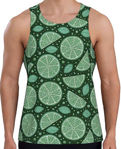 Camisetas sin mangas de Fitness para hombre de alta calidad del proveedor de BD, tela de malla de punto de algodón, diseño de logotipo, decoración de insignia, gran oferta - Product Image 4