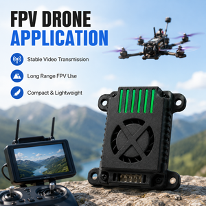 Transmisor de Video VTX FPV de 1.2GHz y 5W, Largo Alcance, 8 Canales, Alta Potencia para Drones FPV UAV - Product Image 5