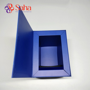 Cajas rígidas hechas a mano VANISHING reciclables bio-degradables Kraft impresión Offset solapa abierta Cajas de Regalo cosméticas gris arte dúplex - Product Image 3