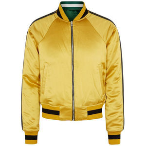 Chaqueta Universitaria de Satén Personalizada para Hombre, Chaqueta Vintage Impermeable de Poliéster con Cierre de Cremallera y Relleno para Invierno, Chaquetas Bull - Product Image 2