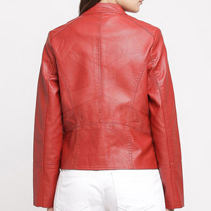 Nouvelle Arrivée Veste d'Hiver pour Femme en Cuir Véritable Haute Qualité Respirante Écologique Coupe-Vent Traitement Fini Faible MOQ - Product Image 3