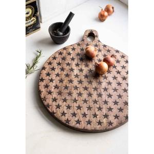 Tabla de cortar de madera con revestimiento esmaltado, suministros de decoración navideña, impresión personalizada, artesanías de madera, bandeja y tabla redonda para servir - Product Image 2