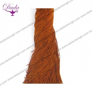 ลวดทองแดงแท่งเกลียวแบบพิเศษสำหรับงานปักสีน้ำตาลโบราณทำจากโลหะฝรั่งเศส - Product Image 2