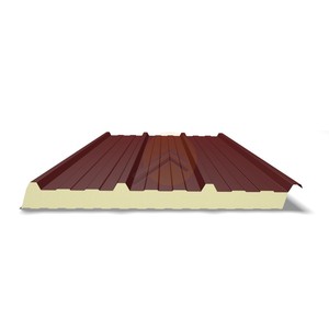 Pannelli sandwich tetto acciaio e nucleo isolante PUR-PIR - Product Image 1