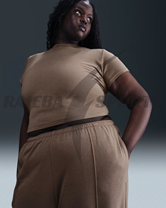 Pantalones Deportivos de Algodón para Mujer, Holgados y Transpirables, con Estampado Personalizado, Pantalones de Verano de Primera Calidad, Servicios OEM, Tendencia 2026 - Product Image 3