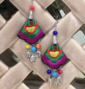 Pendientes personalizados con múltiples cuentas para mujer, joyería festiva para fiestas al mejor precio, pendientes con cuentas - Product Image 2