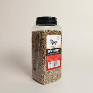 Precio de fábrica Pimienta blanca entera seca Picante Certificado completo ISO HALAL HACCP Vietnam Viet Pepper 500g Botella - Product Image 5