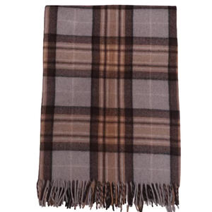 ผ้าห่มผ้าคอตตอนสำหรับโซฟาผ้าห่มผ้าขนแกะ100% - Product Image 4