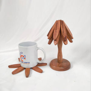 Table Decor Christmas Tree Shape Handmade <b>Trivet</b> Folding Wooden Tree Coaster Heat Resistant <b>Wood</b> <b>Trivets</b> for Hot Dishes sale - Product Image 1