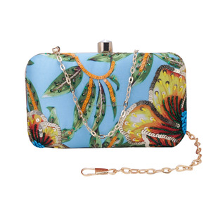 Sac de dîner brodé à la main de luxe sac de style élégant sac de soirée fille vente chaude à Dubaï par l'artisanat de luxe à bas prix - Product Image 3