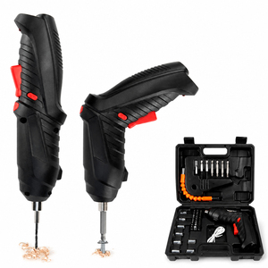 Juego de Destornilladores Eléctricos Recargables Inalámbricos de 3.6V, Herramienta Eléctrica Plegable con Carga USB para Reparaciones Domésticas y Bricolaje - Product Image 1