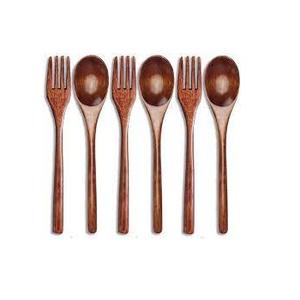 The factory sells natural wood directly <b>cutlery</b> indian <b>set</b> <b>cutlery</b> wood Decorative Kitchenware wholesale Manufacturer Exporter - Product Image 1