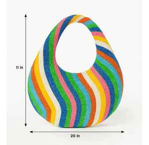 Bolso de Magnolia con cuentas, monedero con cuentas florales, bolso de flores blancas, bolso de hombro de primavera, monederos con cuentas de verano, hecho a mano floral - Product Image 4