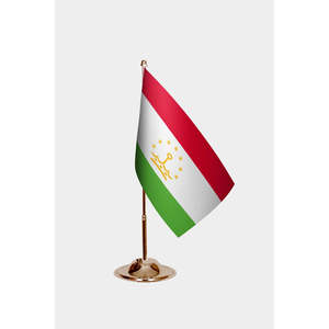 Drapeaux de table du Tadjikistan imprimés numériquement - Product Image 2