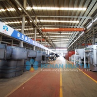 Usine de pressage d'huile de coton 30tph 50tpd 100tpd 200tpd Usine de raffinage du pétrole brut