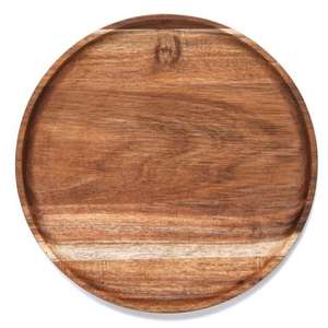 Plateau de service en bois pour le service de table au restaurant, offrant un look professionnel et une utilité fonctionnelle - Product Image 1