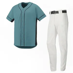 Custom Printing OEM Light Weight Baseball Uniforms Best Design quick dry men's Baseball Uniform In Multi Colors customized