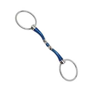 Recién llegado, broca de caballo Pelham con cadena de bordillo, broca ecuestre de acero inoxidable fabricada por TARIQ MFG CO CE ISO - Product Image 1