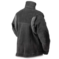 Chaqueta de Trabajo de Lona para Soldadura de Quick Leather, Resistente al Fuego, Resistente, Delgada, para Invierno, para Hombre y Mujer