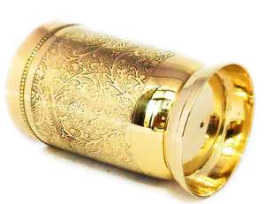 Premium Quality Modern Designer Copper Hammered Glass <b>Clay</b> Unique Custom Printed Logo High Class Selling Dyed - Product Image 2