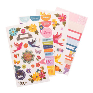 <span class=keywords><strong>Etiquetas</strong></span> de embalaje Premium para <span class=keywords><strong>libros</strong></span> de pegatinas de diario reutilizables personalizadas para organización y estética de revistas - Product Image 3
