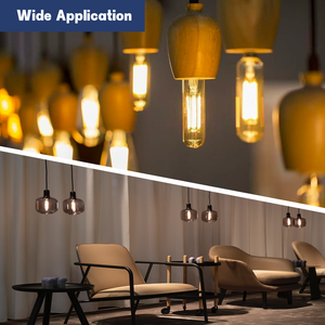 <span class=keywords><strong>Ampoule</strong></span> à <span class=keywords><strong>filament</strong></span> <span class=keywords><strong>LED</strong></span> tubulaire haute luminosité 1000LM, prix d'usine, 8W E26 120V T14, verre, dimmable, sans scintillement, ampoules à <span class=keywords><strong>filament</strong></span> <span class=keywords><strong>LED</strong></span> CUL - Product Image 6